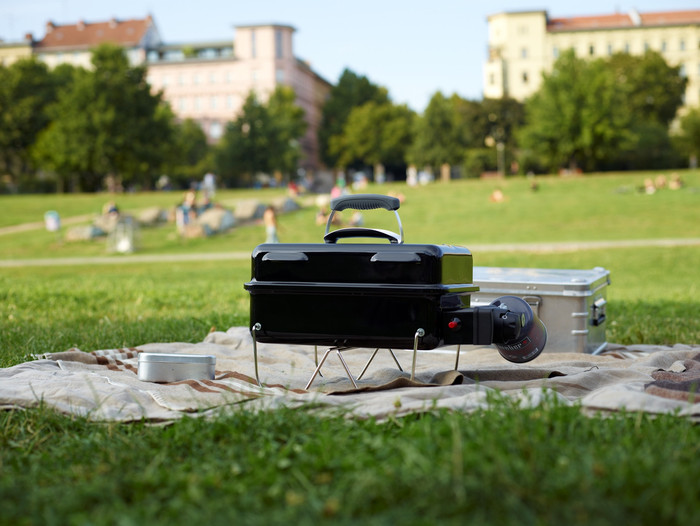 Weber Go-Anywhere product in gebruik