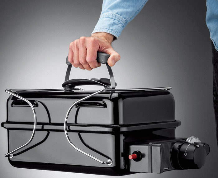 Weber Go-Anywhere product in gebruik