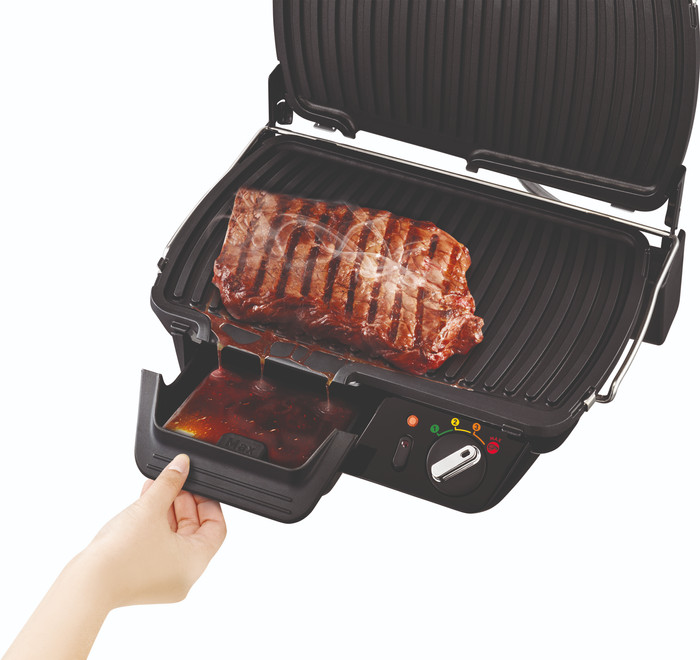 Tefal Grill Supergrill XL GC461B12 binnenkant