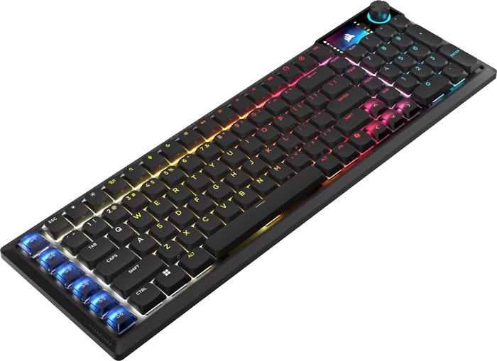 Corsair Vanguard AIR 99 Wireless Gaming Toetsenbord Zwart Azerty bovenkant