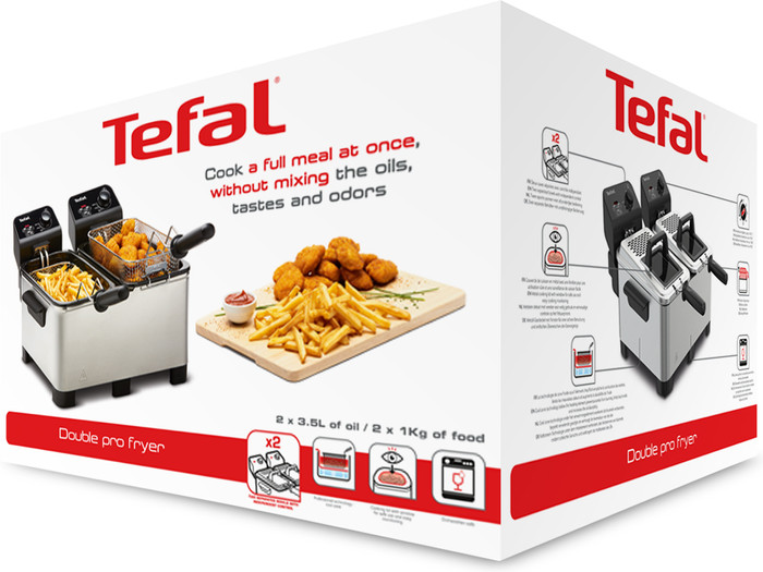 Tefal FR3610 Double Pro packaging