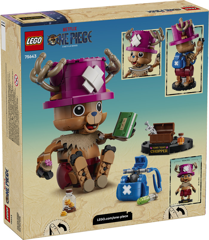 LEGO One Piece - Tony-Tony Chopper 75643 emballage