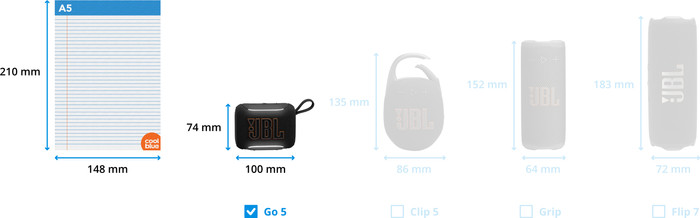 JBL Go 5 Rose visuel Coolblue 1