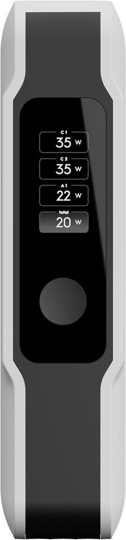 Xtorm NextGen Batterie Externe 35 W 10 000 mAh Blanc côté gauche