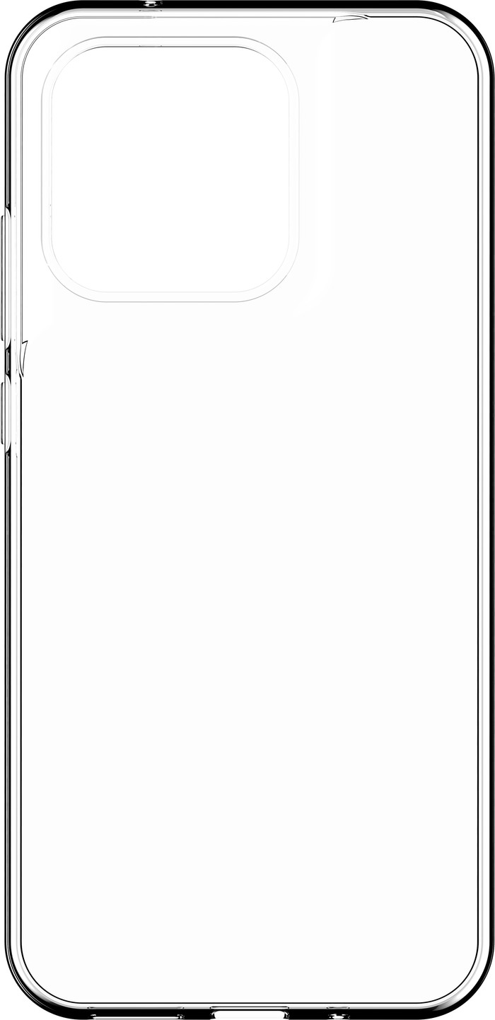 Just in Case Soft Design Motorola Moto G67 / G77 Back Cover Transparant voorkant