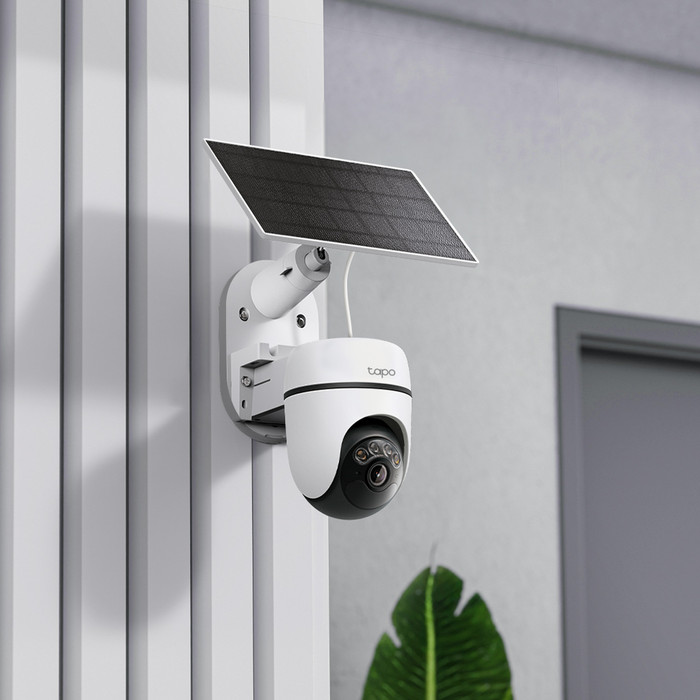 TP-Link Tapo C610 Solar Kit product in gebruik