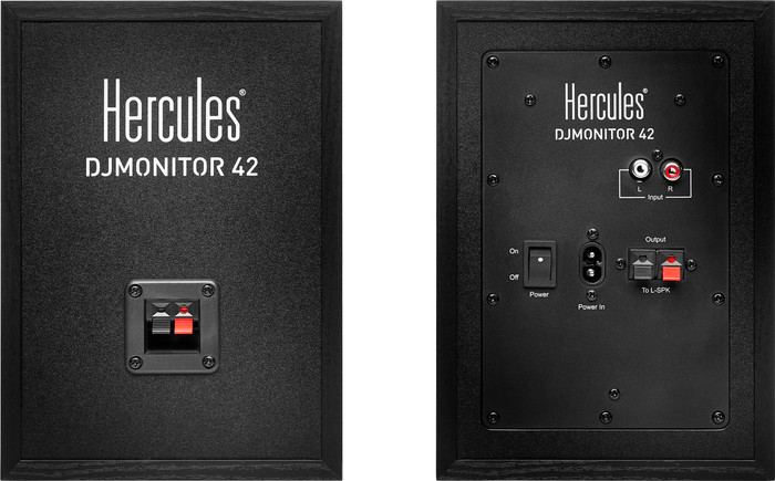 Hercules DJMonitor 42 Duo Pack achterkant