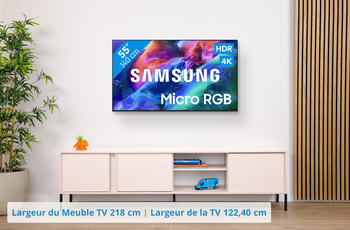 Samsung Micro RGB 55" R85H (2026) visuel Coolblue 1