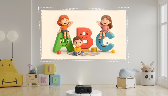 Optoma UZ38X product in gebruik