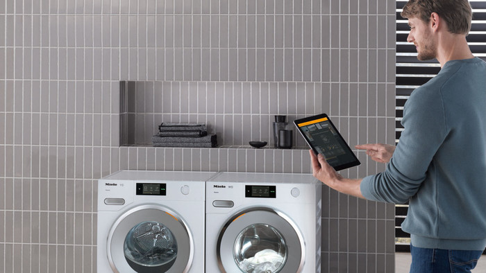 Miele WWR 760 WPS PowerWash & TwinDos product in use