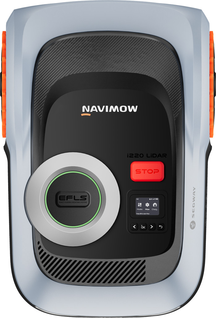 Segway Navimow i220 lidar pro bovenkant