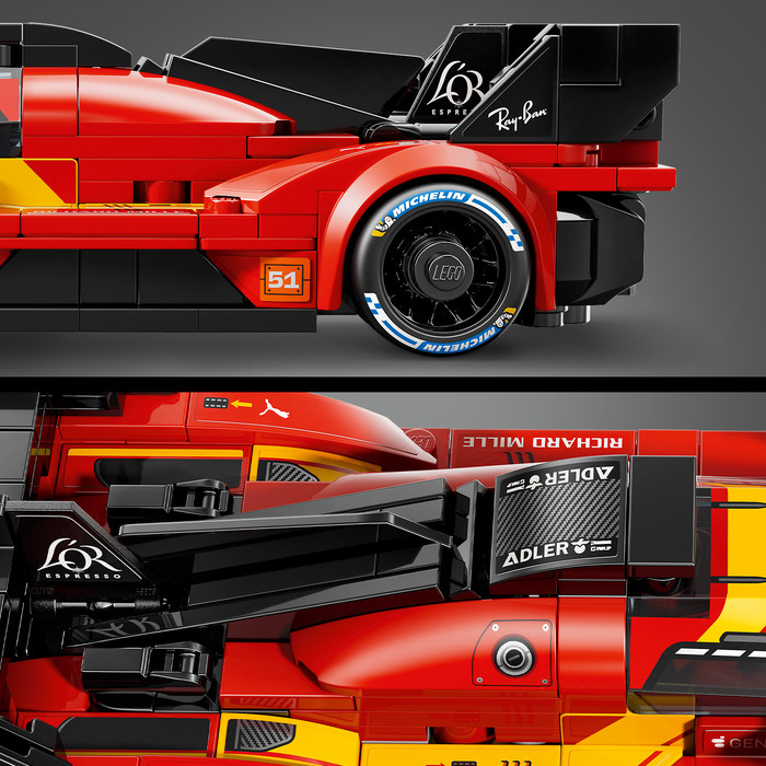 LEGO Speed Champions Ferrari 499P 77261 detail