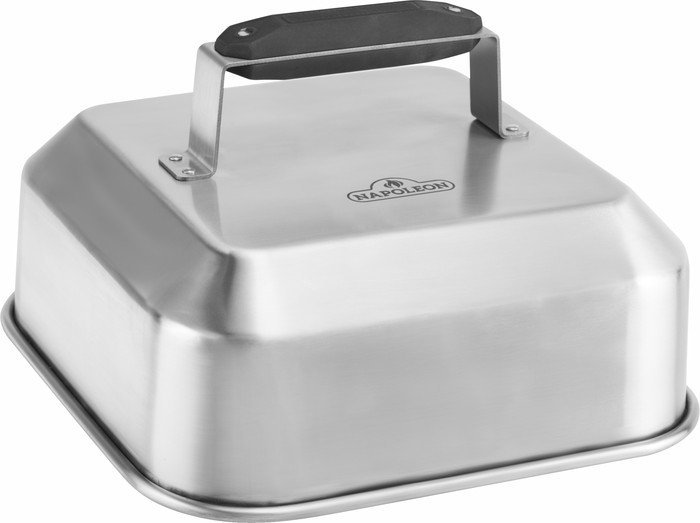 Napoleon Rechthoekige Cloche Rvs linkerkant