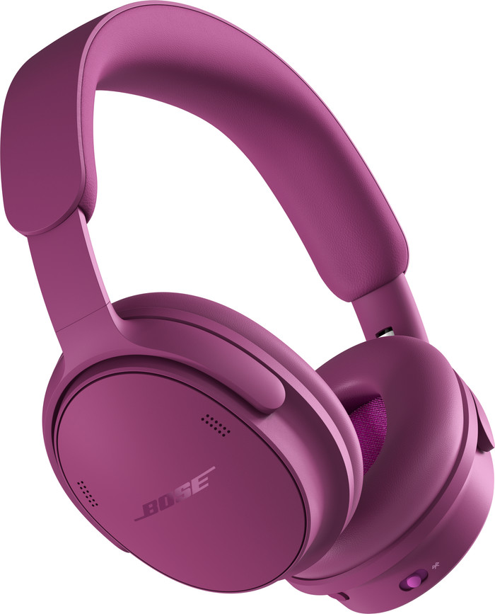 Bose QuietComfort Headphones (2e Gén) Mauve côté gauche