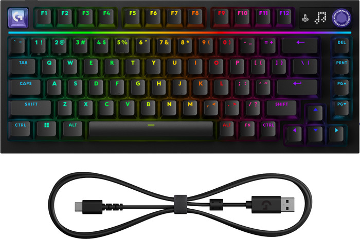 Logitech G316 X 75 Gaming Toetsenbord Zwart Azerty accessoire