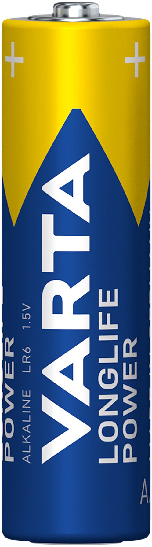 Varta Longlife Power AA Blister 4 Pièces avant