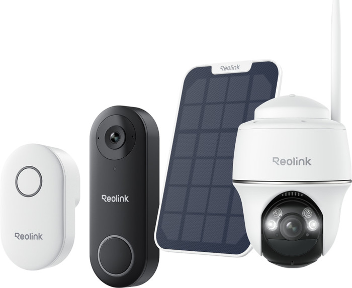 Reolink Argus B430 + Solar Panel + D340W + Chime Main Image