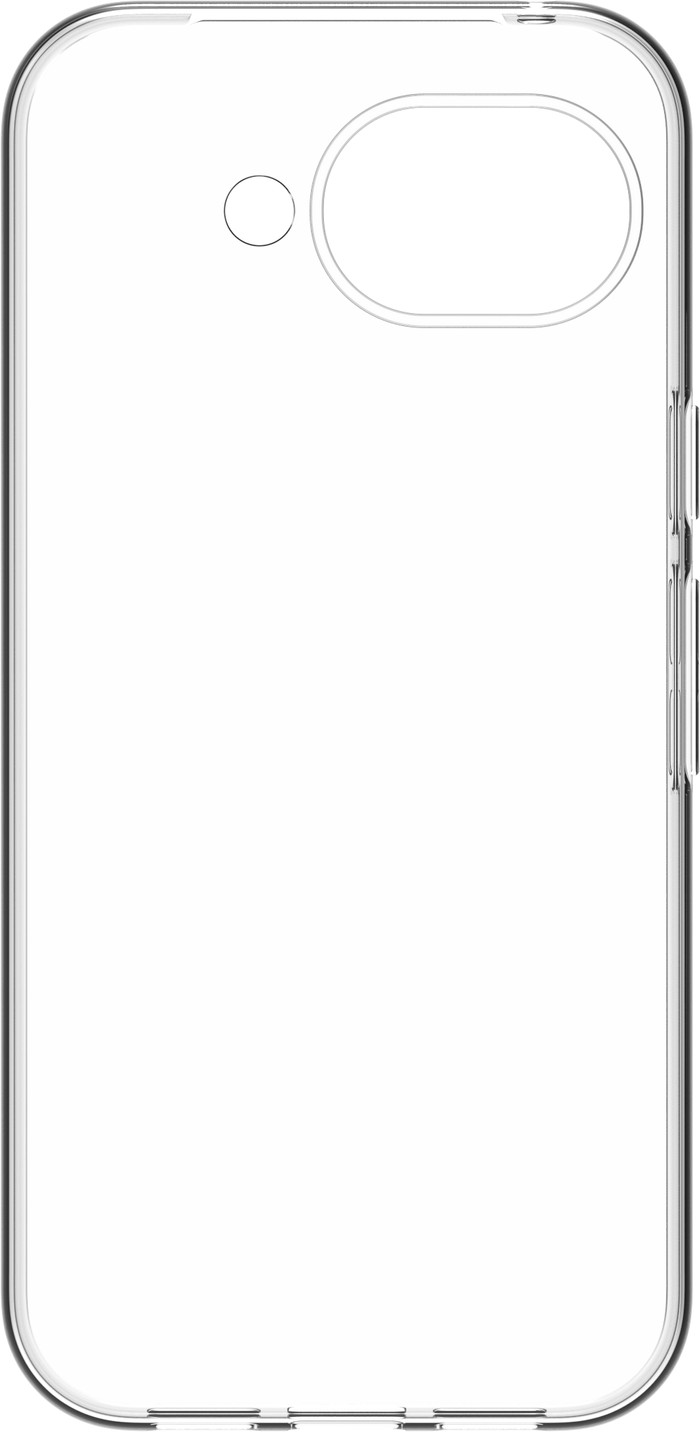BlueBuilt Google Pixel 10a Back Cover Transparant voorkant