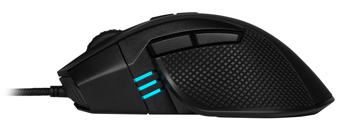 CORSAIR Ironclaw RGB Gaming Mouse left side