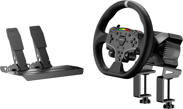 Moza R3 Pack Volant de Course + Pédales pour PC Main Image
