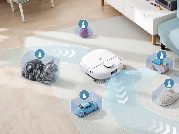 eufy Omni C28 Blanc produit à l'usage