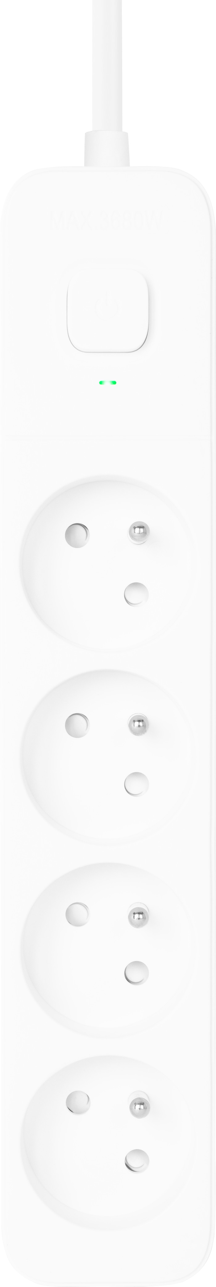 BlueBuilt Stekkerdoos 4-voudig 3 meter Wit Main Image