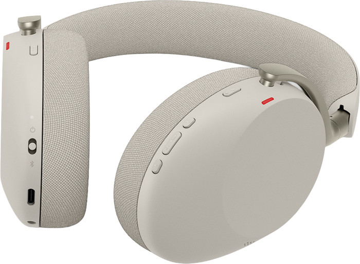 Jabra Evolve3 85 MS Link390c Draadloze Office Headset Grijs onderkant