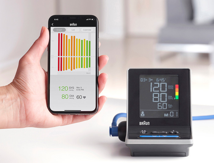 Braun ExactFit 5 Connect BUA6350EU product in gebruik