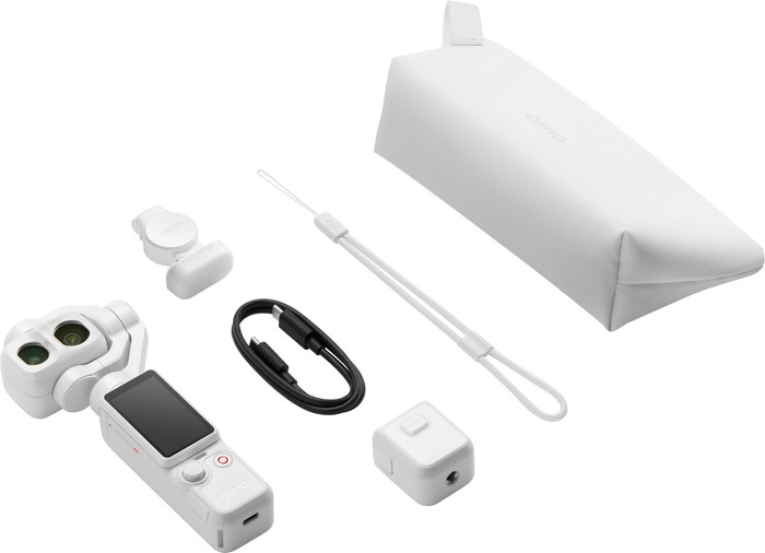 DJI Osmo Pocket 4P (Pro) Blanc accessoire