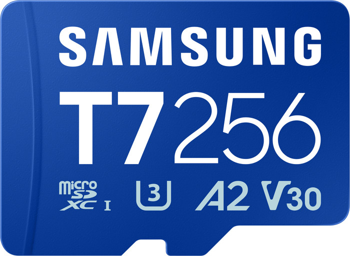 Samsung MicroSDXC T7 256GB 170MB/s Main Image