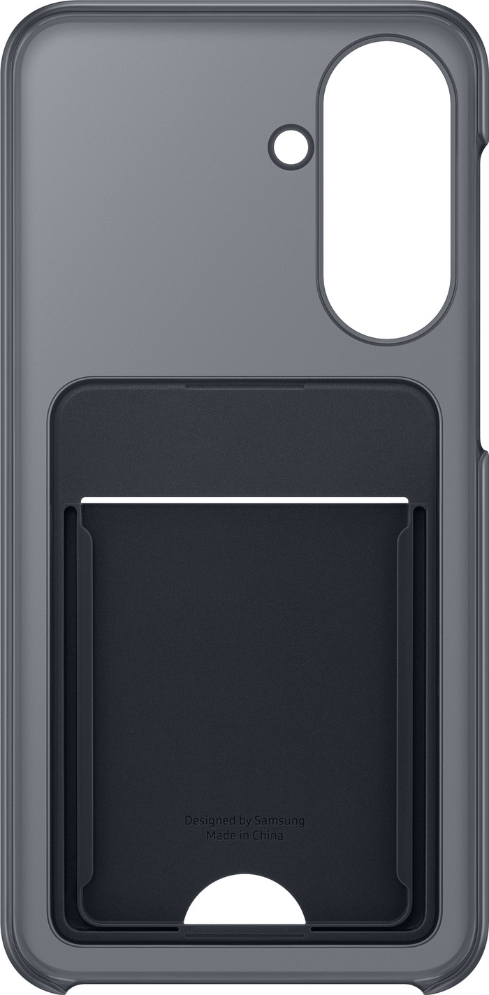 Samsung Galaxy A27 Back Cover Porte-Carte Noir avant