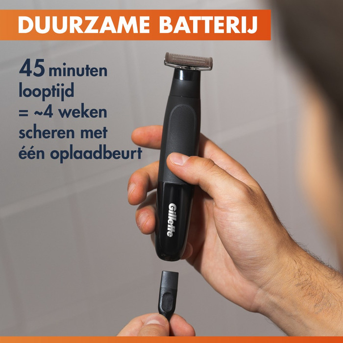 Gillette Fusion One Hybrid product in use
