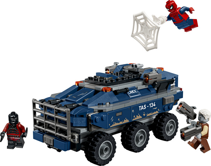 LEGO Marvel Spider-Man achtervolging van gevangenistransport 76349 Main Image