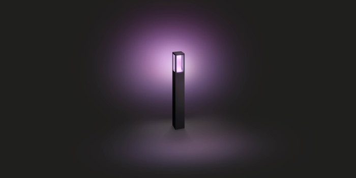 Philips Hue Impress Lampe sur Pied White and Color Noir Haut null