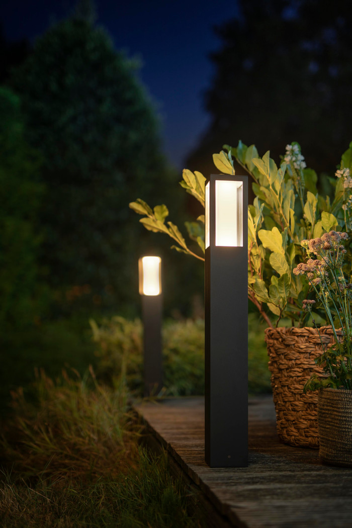 Philips Hue Impress Lampe sur Pied White and Color Noir Haut produit à l'usage