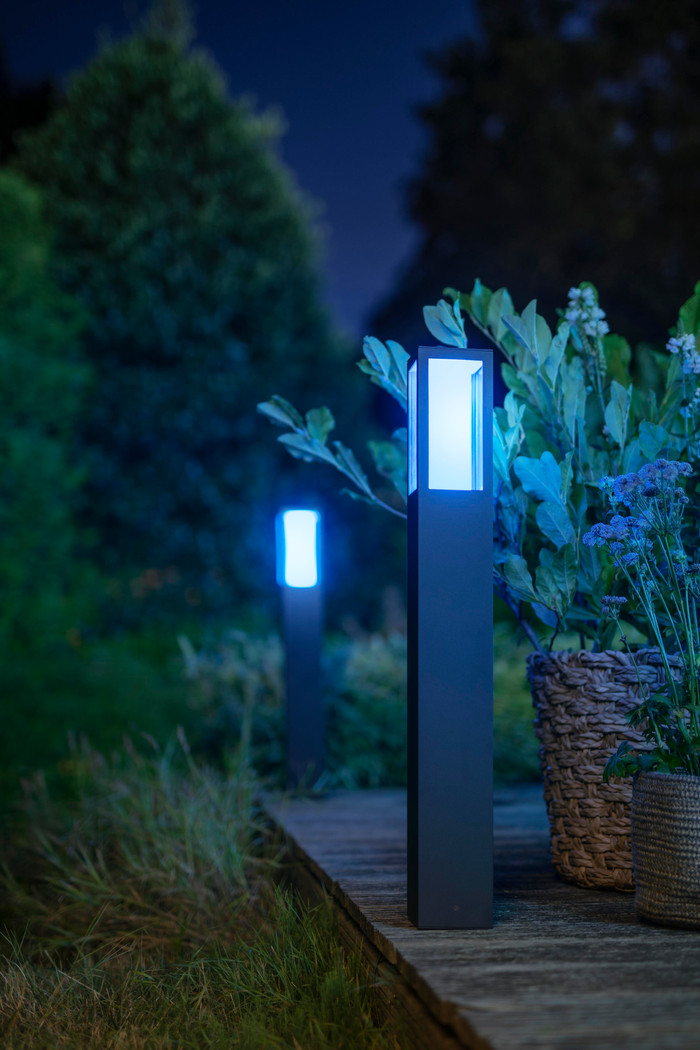Philips Hue Impress Lampe sur Pied White and Color Noir Haut produit à l'usage