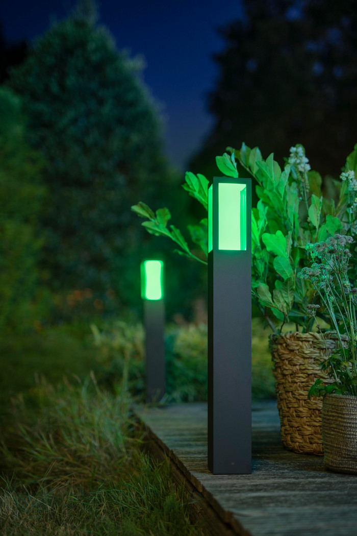 Philips Hue Impress Lampe sur Pied White and Color Noir Haut produit à l'usage