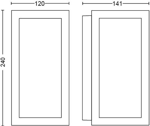 Philips Hue Impress muurlamp White and Color zwart smal duo pack null