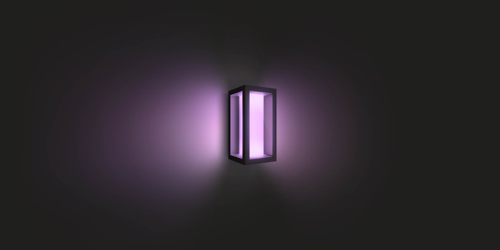 Philips Hue Impress muurlamp White and Color zwart smal duo pack null