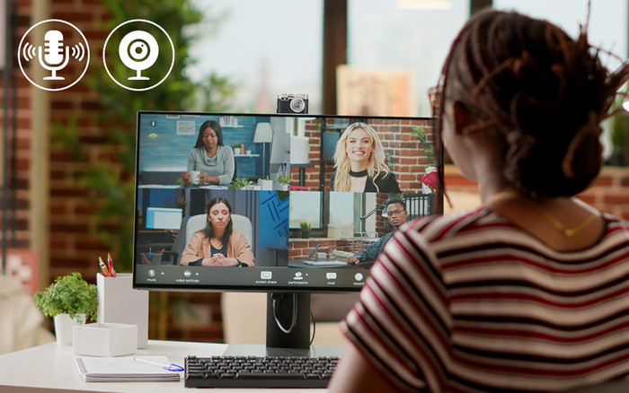 Rollei Mini Digitale Camera Zwart product in gebruik