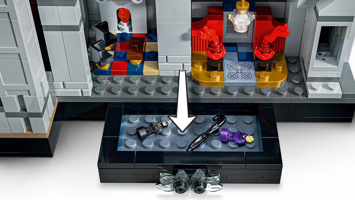 LEGO Mercredi - L'Académie Nevermore 76788 détail
