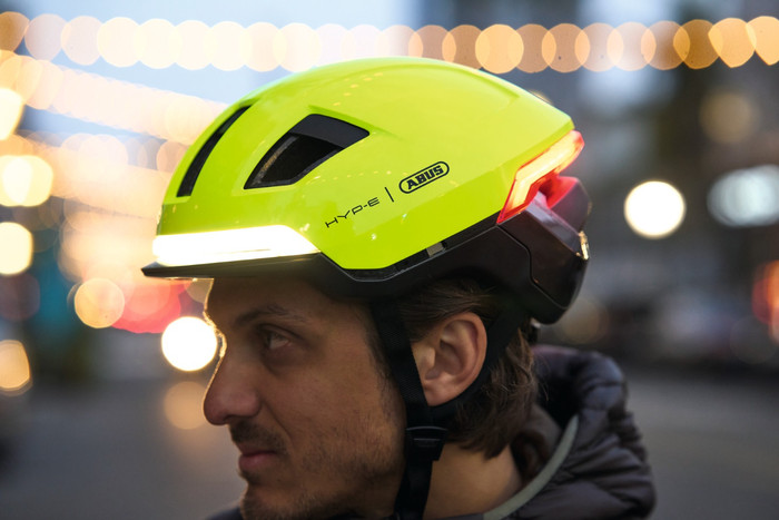 ABUS HYP-E Geel S product in gebruik