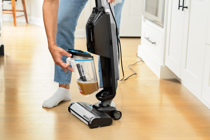 Bissell CrossWave HF2 Pro product in gebruik