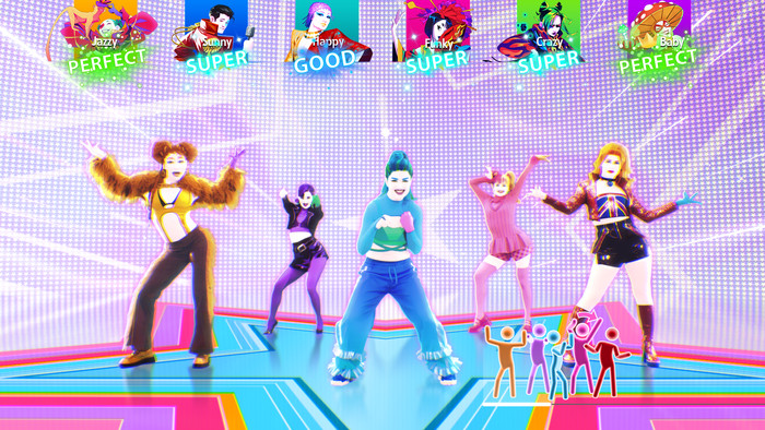 Just Dance Decades of Hits Nintendo Switch 2 product in use