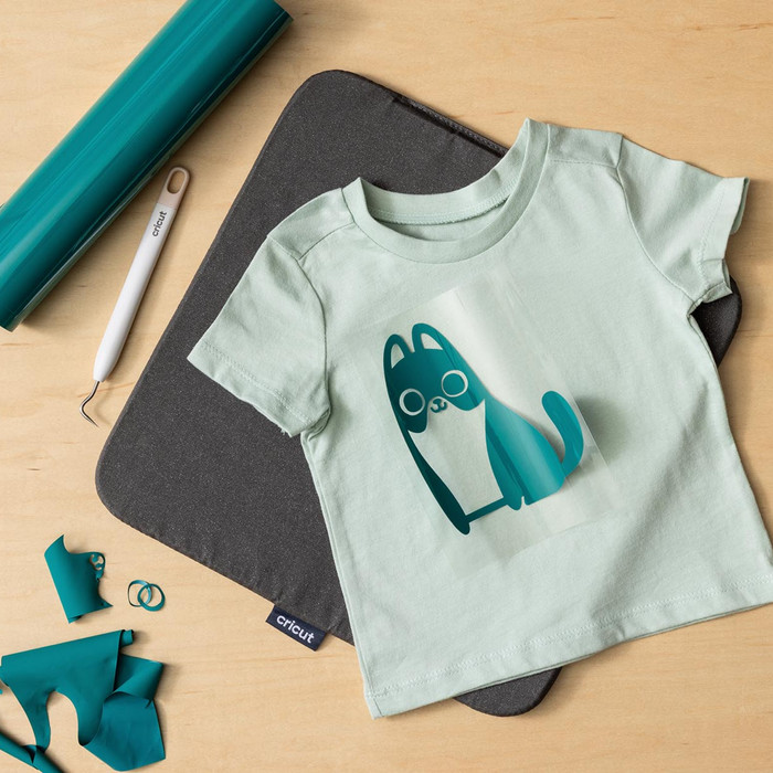 Cricut EasyPress mat 30,5 x 30,5 cm product in gebruik