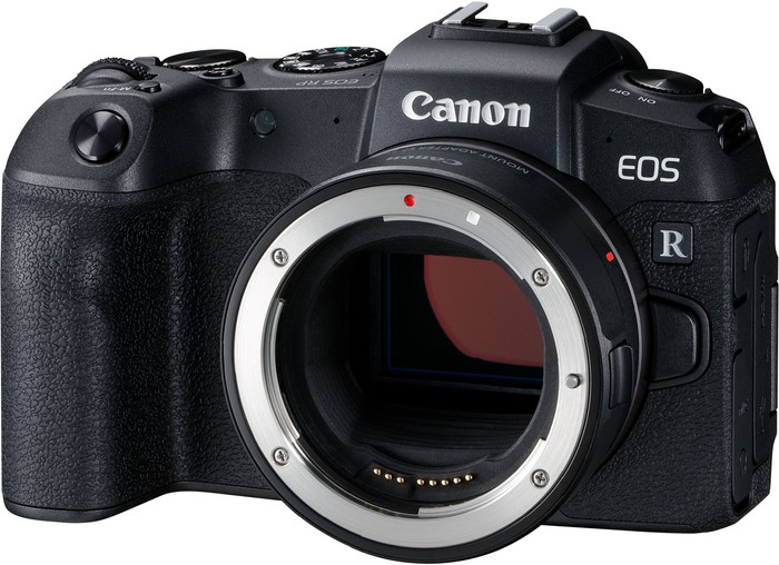 Canon EOS RP + RF 24-105mm f/4-7.1 IS STM left side
