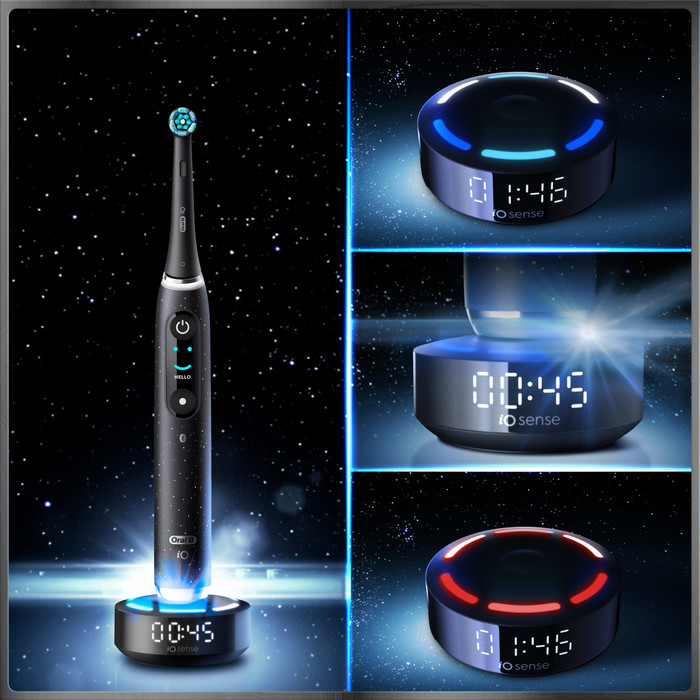 Oral-B iO 10 Black product in gebruik