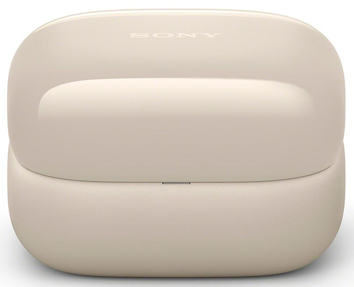 Sony Linkbuds Clip Beige voorkant