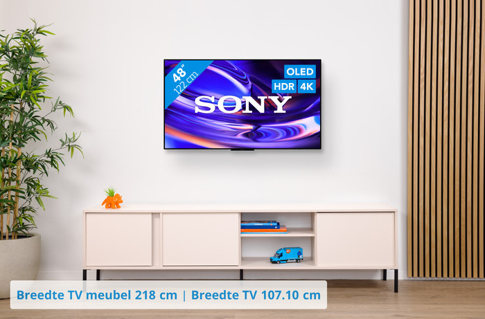Sony Bravia 6 48" OLED (2026) visual Coolblue 1