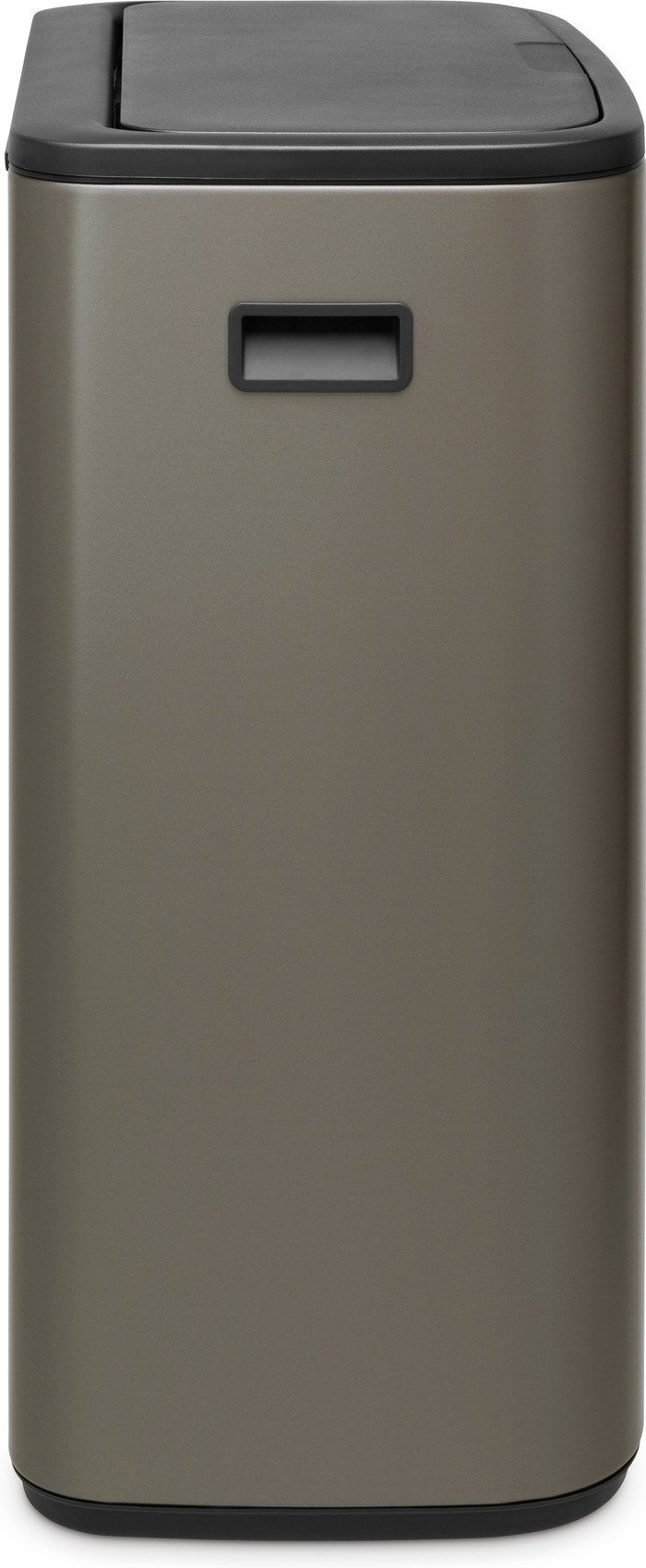 Brabantia Bo Touch Bin 60 Liter Platinum rechterkant